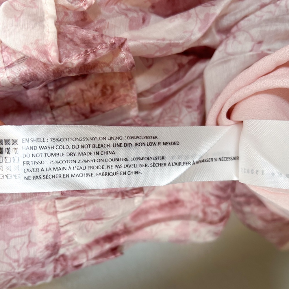 NWT En Saison Michelle Floral Organza Midi-Dress - Picture 7 of 10